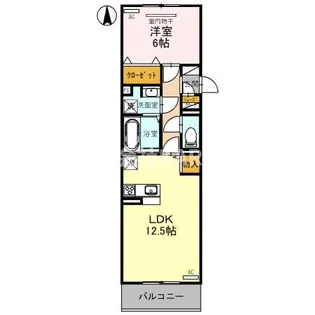 アレグリア バロール【3階】の間取り