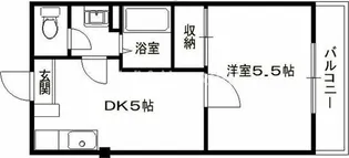 エスポワール関目【4階】の間取り
