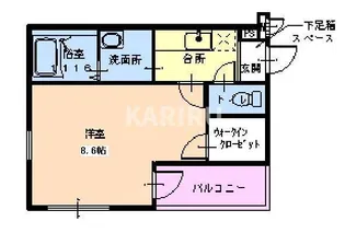 フジパレス鶴見Ⅴ番館 【1階】の間取り