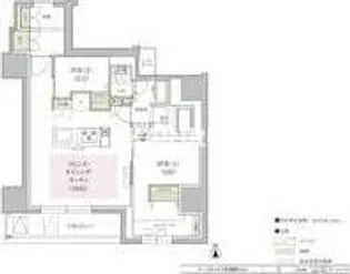 アーバネックス天満橋Front【9階】の間取り