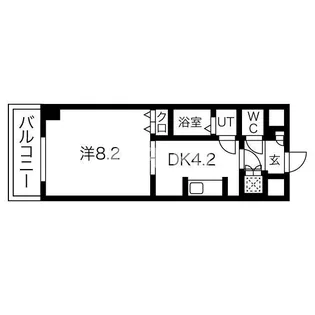 さんさん千林【7階】の間取り
