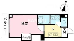 みおつくし城北【2階】の間取り