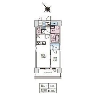 LA GRACE SENBAYASHI【5階】の間取り