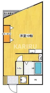 プレジデントハイツ【3階】の間取り