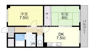 ラ・ビスタ城東【5階】の間取り