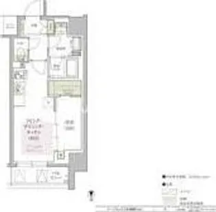 アーバネックス天満橋Front【4階】の間取り