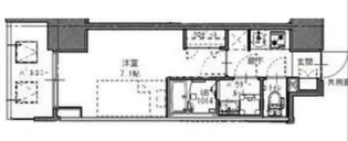 S-RESIDENCE堺筋本町Deux【11階】の間取り