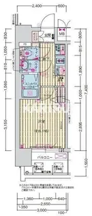 プレサンス緑橋ソレアス【8階】の間取り