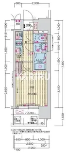 プレサンス緑橋ソレアス【10階】の間取り