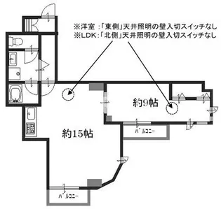 ディナスタビル【5階】の間取り