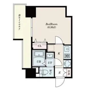 Quintet JOTONOE【7階】の間取り