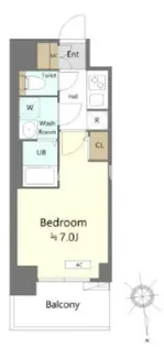 サムティ大阪GRAND EAST 【10階】の間取り