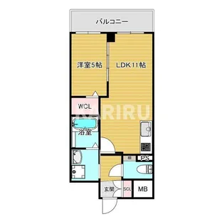 VITA荒本【7階】の間取り