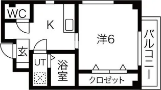 コンフォール千林【3階】の間取り