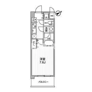 SK RESIDENCES 城北【5階】の間取り