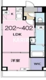 アリビラ鶴橋【3階】の間取り