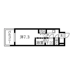 GROOVE今福鶴見【7階】の間取り