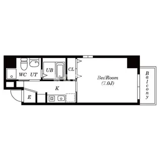 ラ・フォーレ東野田II【4階】の間取り