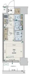 ファーストフィオーレ京橋ブレイニー【7階】の間取り