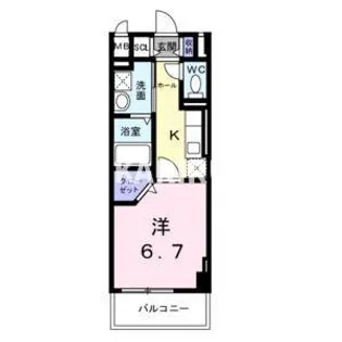 オリエントレジデンス門真殿島町【3階】の間取り