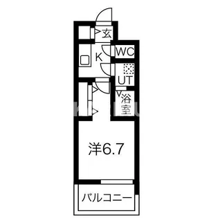 ファステート都島ベルズ【10階】の間取り
