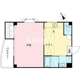 メゾンクレアスタイル【2階】の間取り