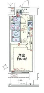 スワンズシティ大阪エスクレア【4階】の間取り