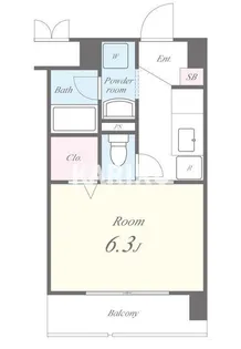フォレストプラザ森下【2階】の間取り