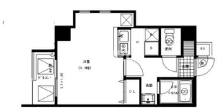 イーストクレセント【6階】の間取り