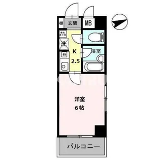 ラ・フェリオ新深江【2階】の間取り