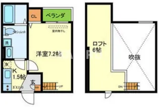 フォレストコート東今里【1階】の間取り