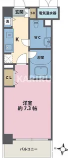 アヴァンセクール京橋南【8階】の間取り