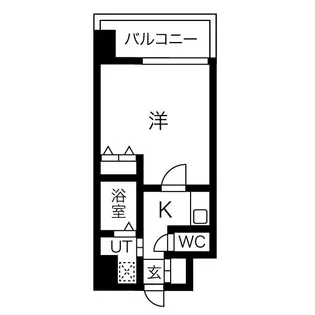ウォブ京橋【3階】の間取り