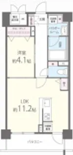 RESIDENCE MIWA【1階】の間取り