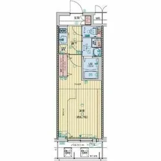 レオンコンフォート桜ノ宮【3階】の間取り