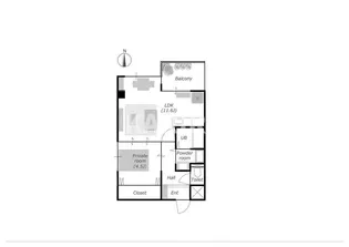 サンシティ【5階】の間取り