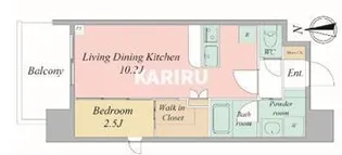 セレニテフラン谷町四丁目【9階】の間取り