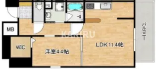 ロイジェント玉川【3階】の間取り