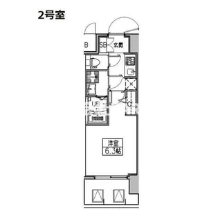 S-RESIDENCE城東SEVER【2階】の間取り