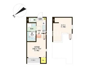 NEXSTAGE大桐【1階】の間取り