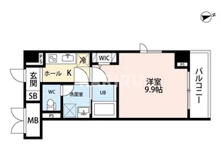 JHアパートメント【3階】の間取り