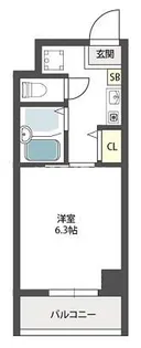 ガレットコート【4階】の間取り