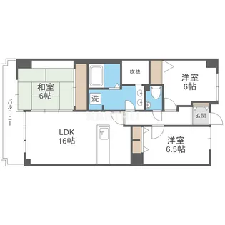 Do鶴見【2階】の間取り