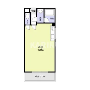 グローリーハイツ東成【2階】の間取り