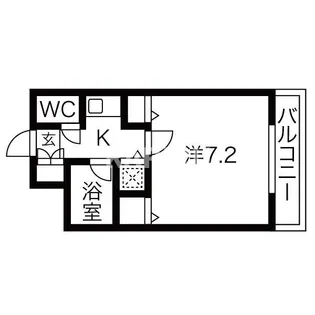 オズレジデンスNOE【2階】の間取り