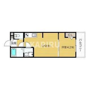 ALEGRIA鶴見区今津【202号室】の間取り