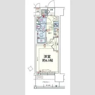 スワンズシティ大阪エスクレア【12階】の間取り