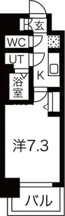 ファステート都島フィーノ【2階】の間取り
