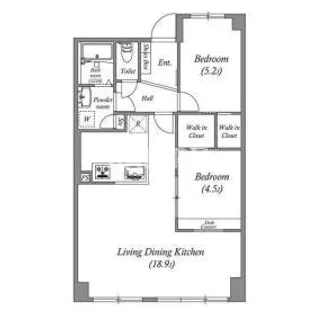 ISM今里【5階】の間取り