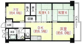 4DKの間取り画像